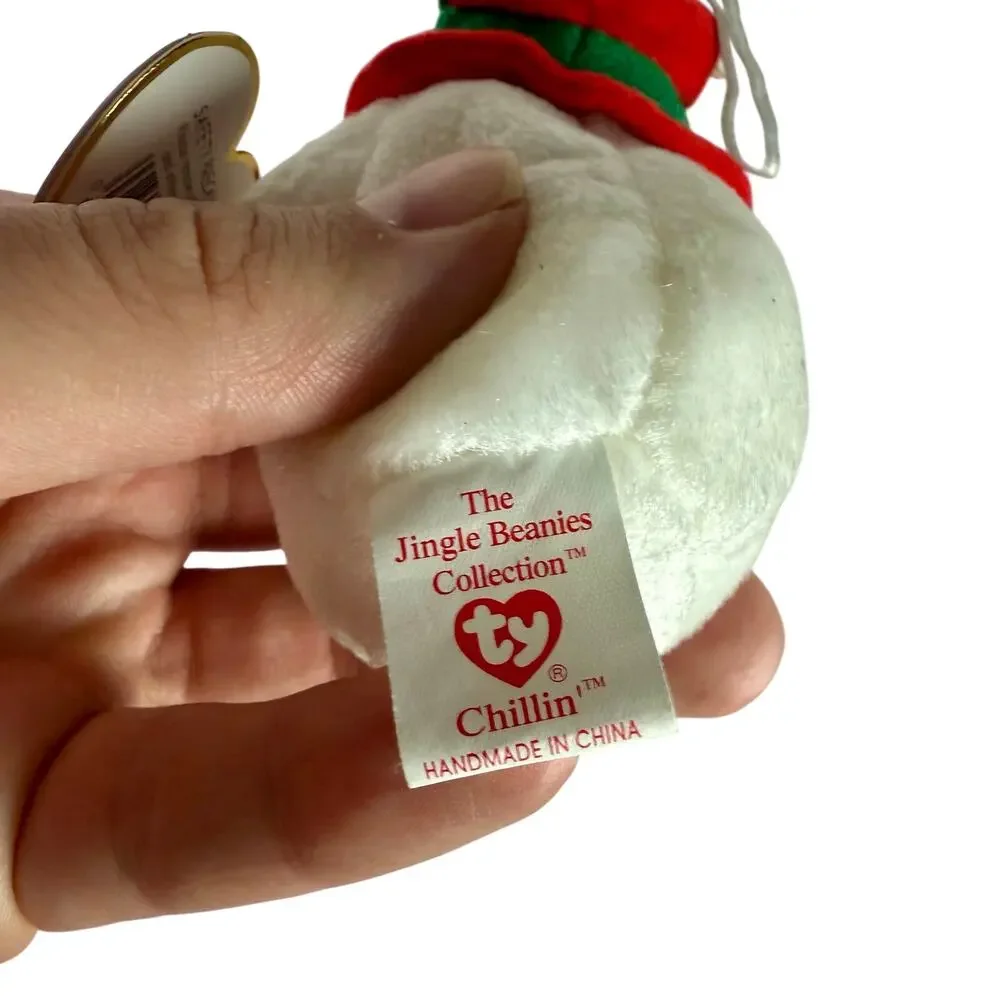 Lot 4 Christmas Decor Santa Clause Ty Snowman Chillin Mouse Plush Tree Candle